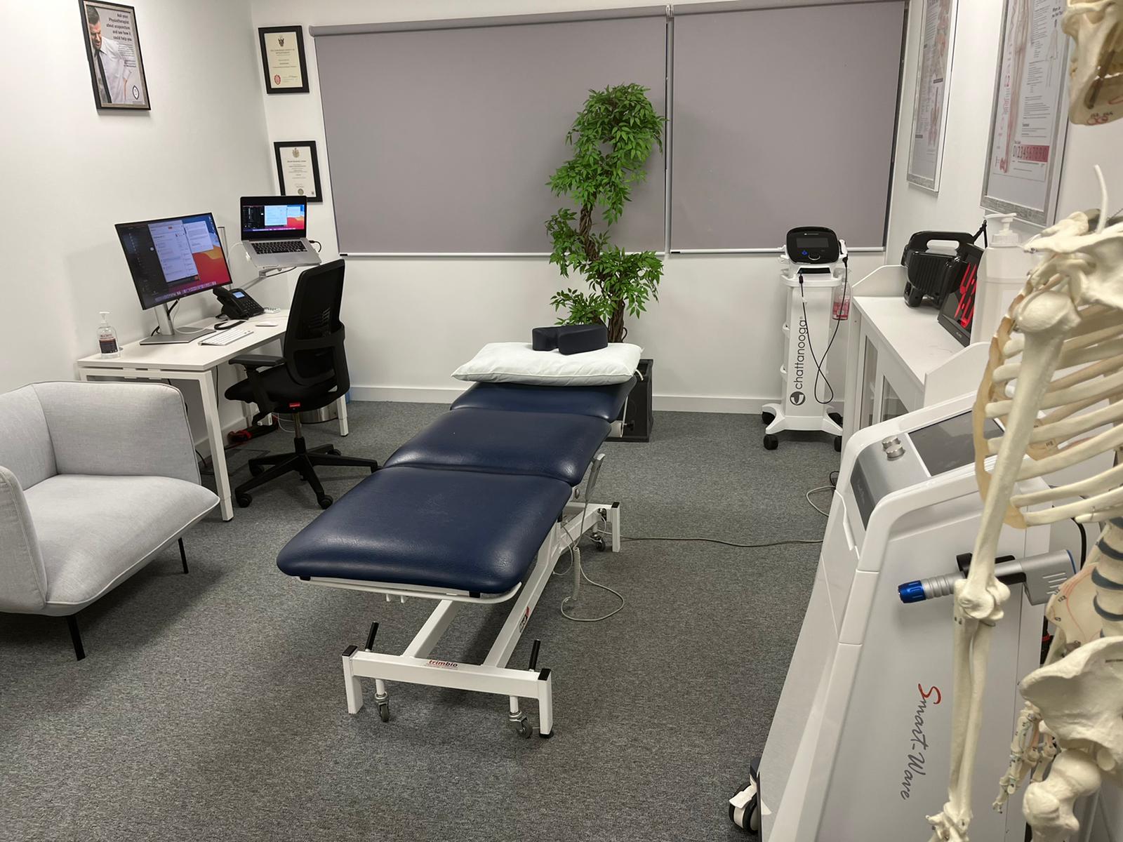 Treatment room at Balance Health Centre